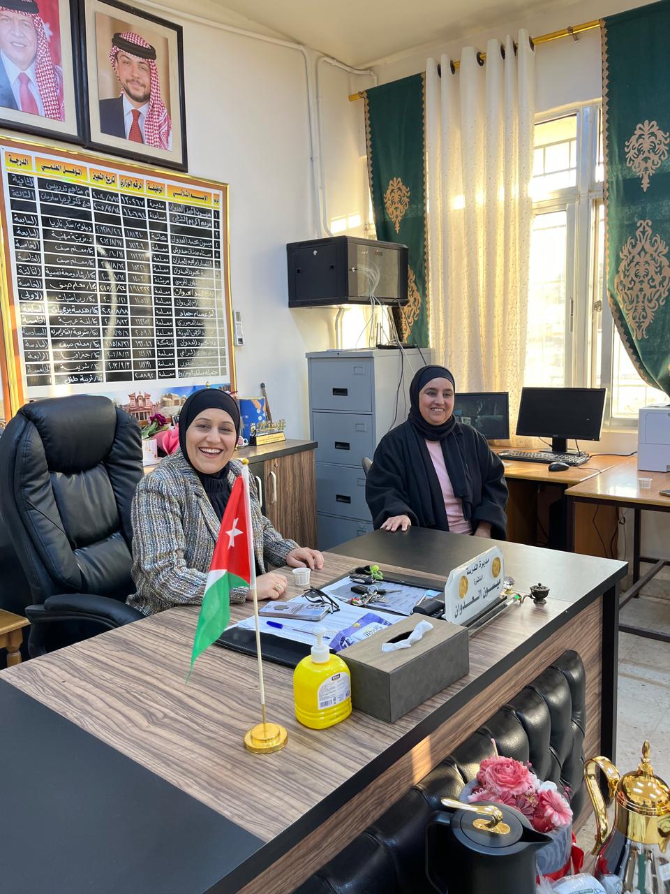 العدوان ترعى إذاعة مدرسية بأسلوب إبداعي في مدرسة  الجواسرة الثانوية