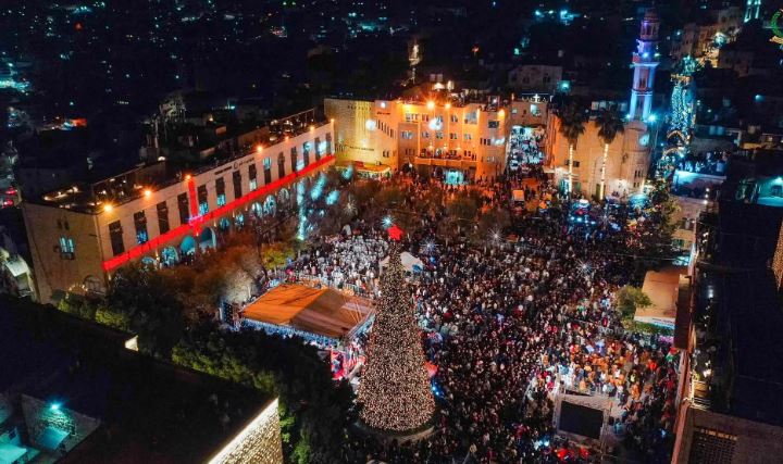 قليل من الفرح في بيت لحم مع اقتراب عيد الميلاد