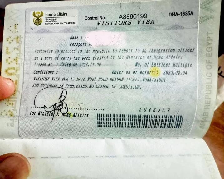 هل ضغطت إسرائيل؟ جنوب إفريقيا تلغي إعفاء التأشيرة لحاملي الجوازات الفلسطينية