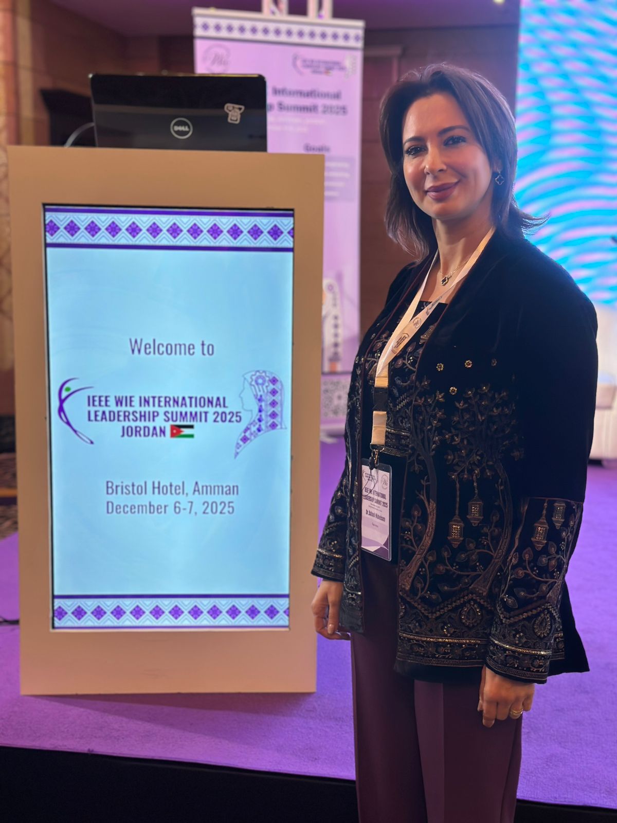 بتول المحيسن تتألق عالميًا في قمة قيادات IEEE للنساء 2025