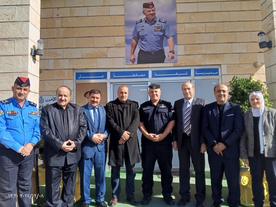 مدير شرطة جرش يترأس اجتماع المجلس المحلي الأعلى