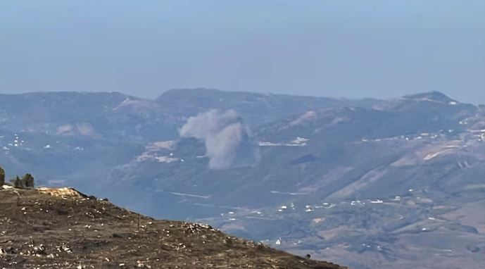 الاحتلال يعتدي على لبنان ويقصف مناطق في الجنوب