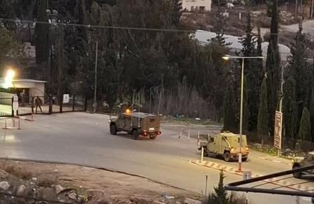 قوات إسرائيلية تقتحم جامعة بيرزيت