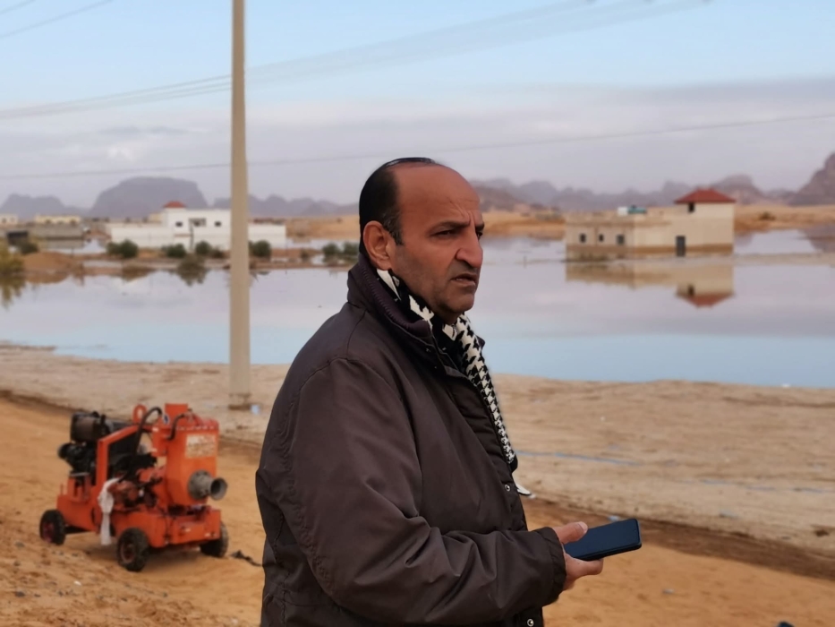 إشادة بجهود مدير قضاء الديسة في متابعة مواقع السيول ميدانياً