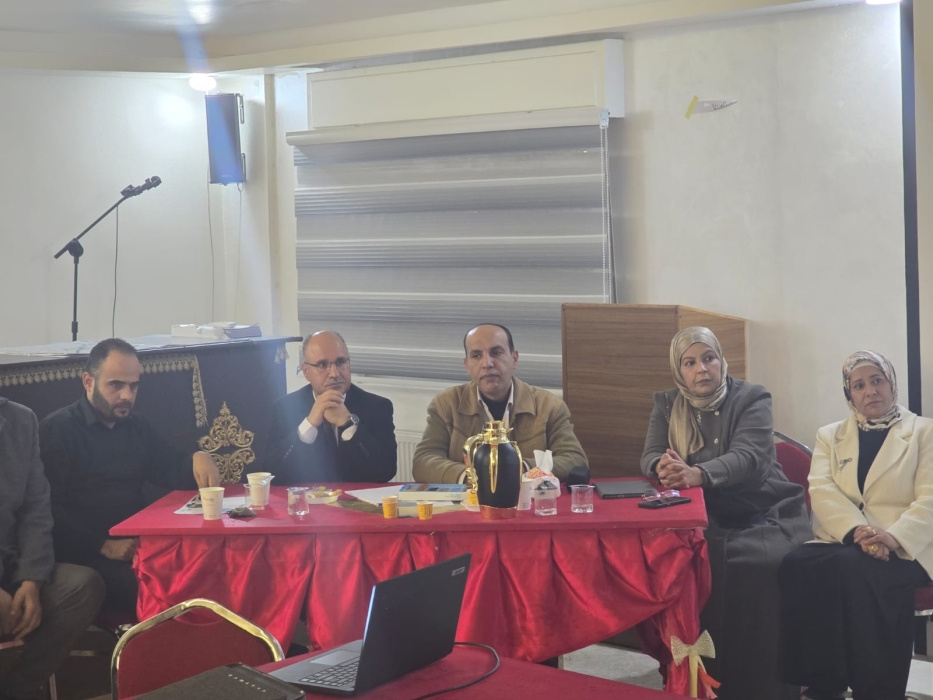 السفاسفه يفتتح ورشة توعوية بمدونة السلوك الوظيفي  لرؤساء الاقسام في المديرية