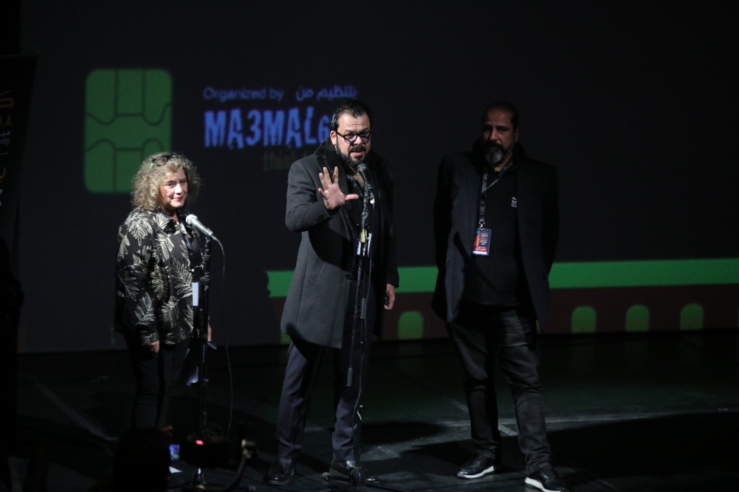 منذر رياحنه رئيس  لجنة تحكيم الأفلام الروائية الطويلة في مهرجان كرامة السينمائي