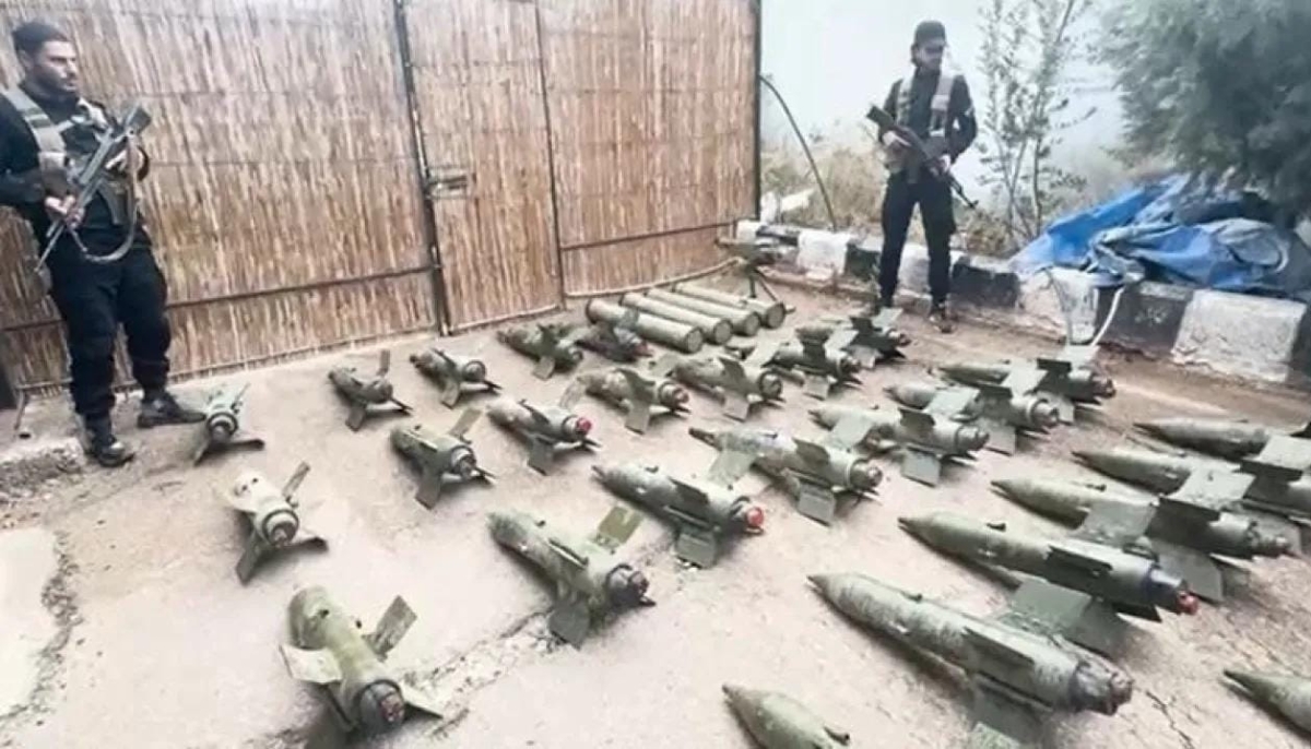 سورية ..ضبط مستودع صواريخ معدة للتهريب في ريف درعا الشرقي