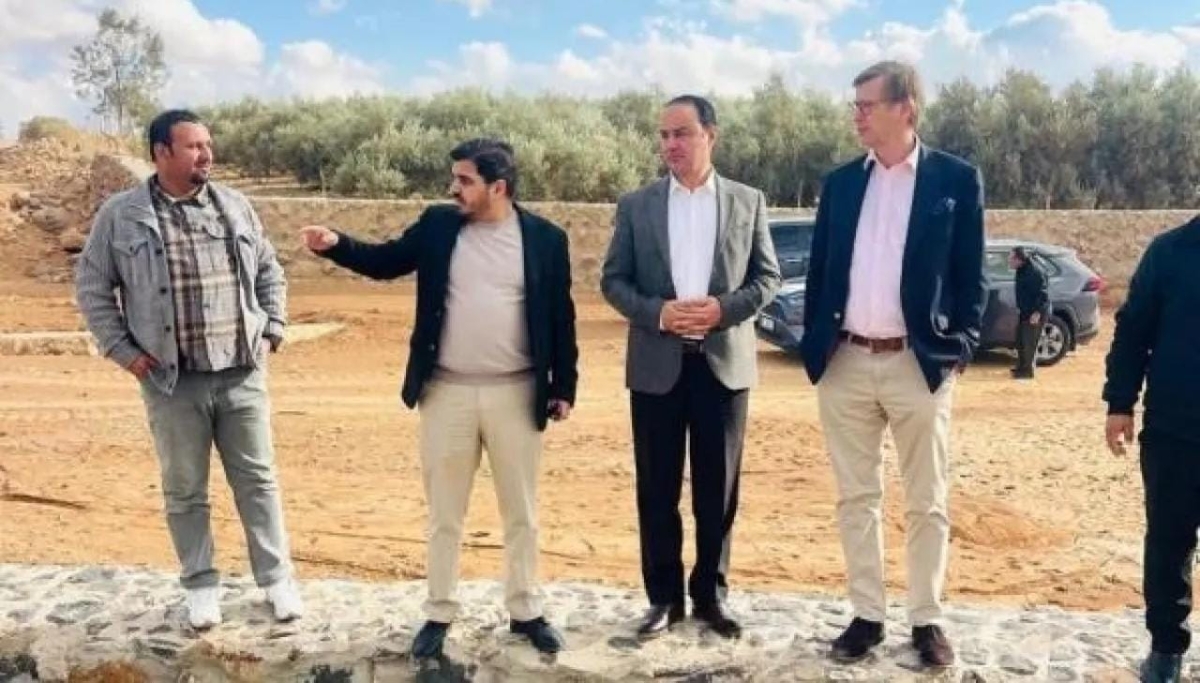السفير الألماني: دراسة تمويل مشاريع جديدة في أم الجمال