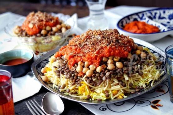  الكشري أول أكلة مصرية تُتوّج على قوائم التراث العالمي لليونسكو