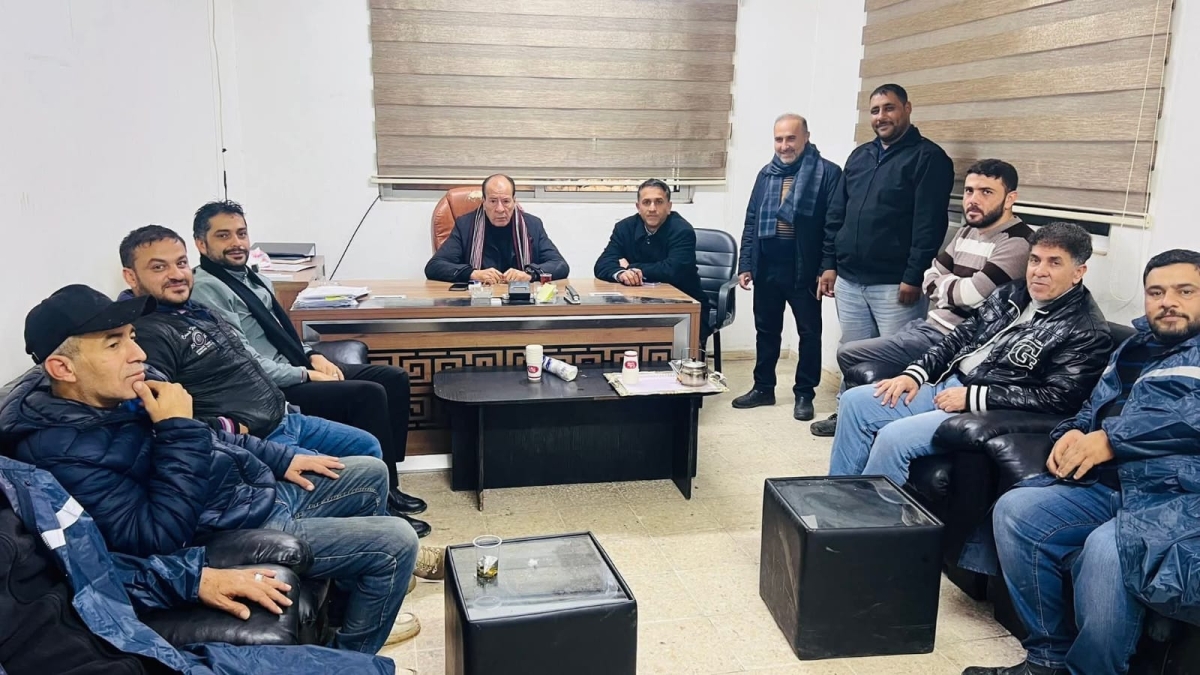 العرود يتابع غرفة طوارئ بلدية كفرنجة…جاهزية تامة لمواجهة المنخفض الجوي...صور