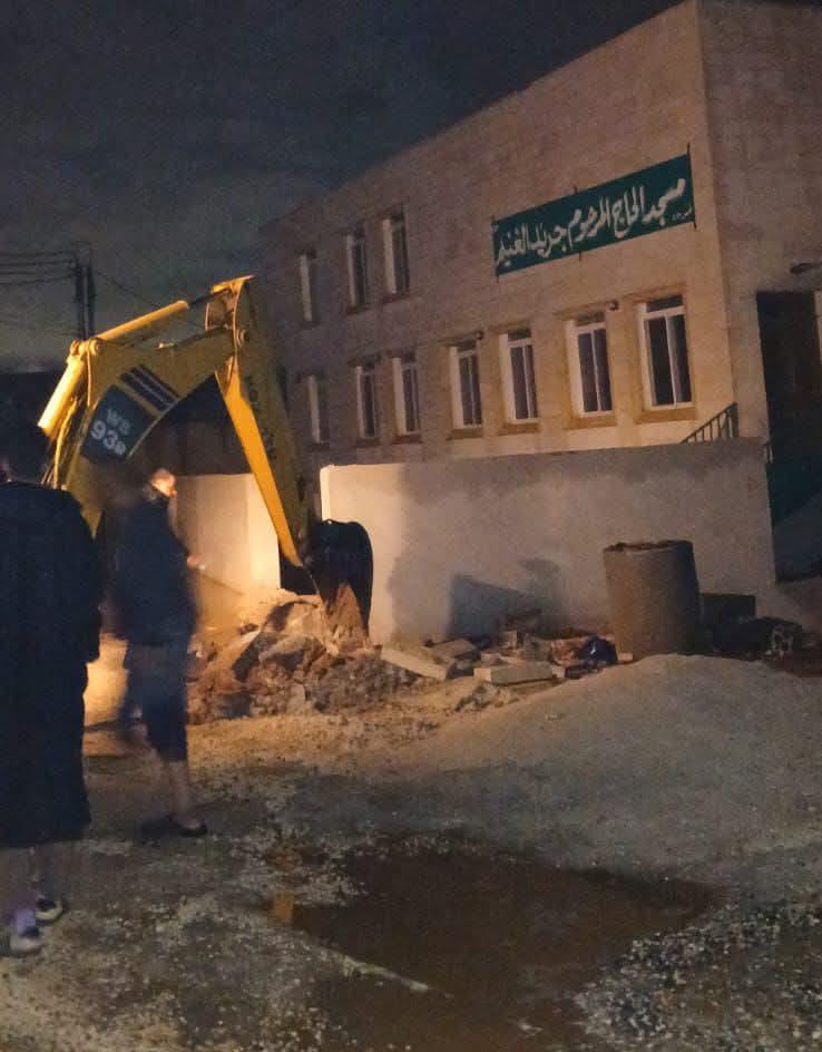 انقطاع كهرباء في منطقة الفيصلية بالموقر بسبب الأمطار