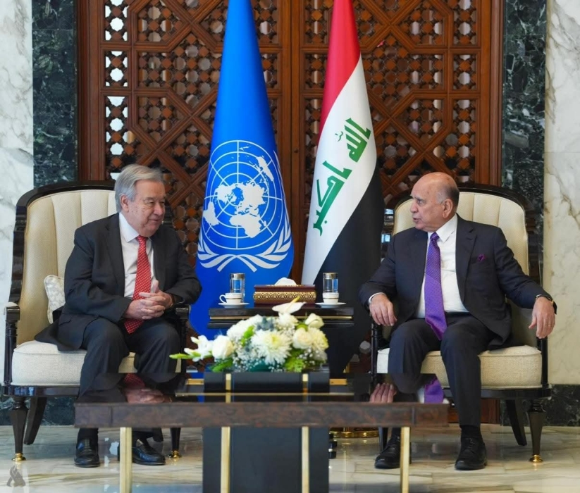 الأمين العام للأمم المتحدة يؤكد استمرار دعم العراق رغم انتهاء عمل بعثة يونامي