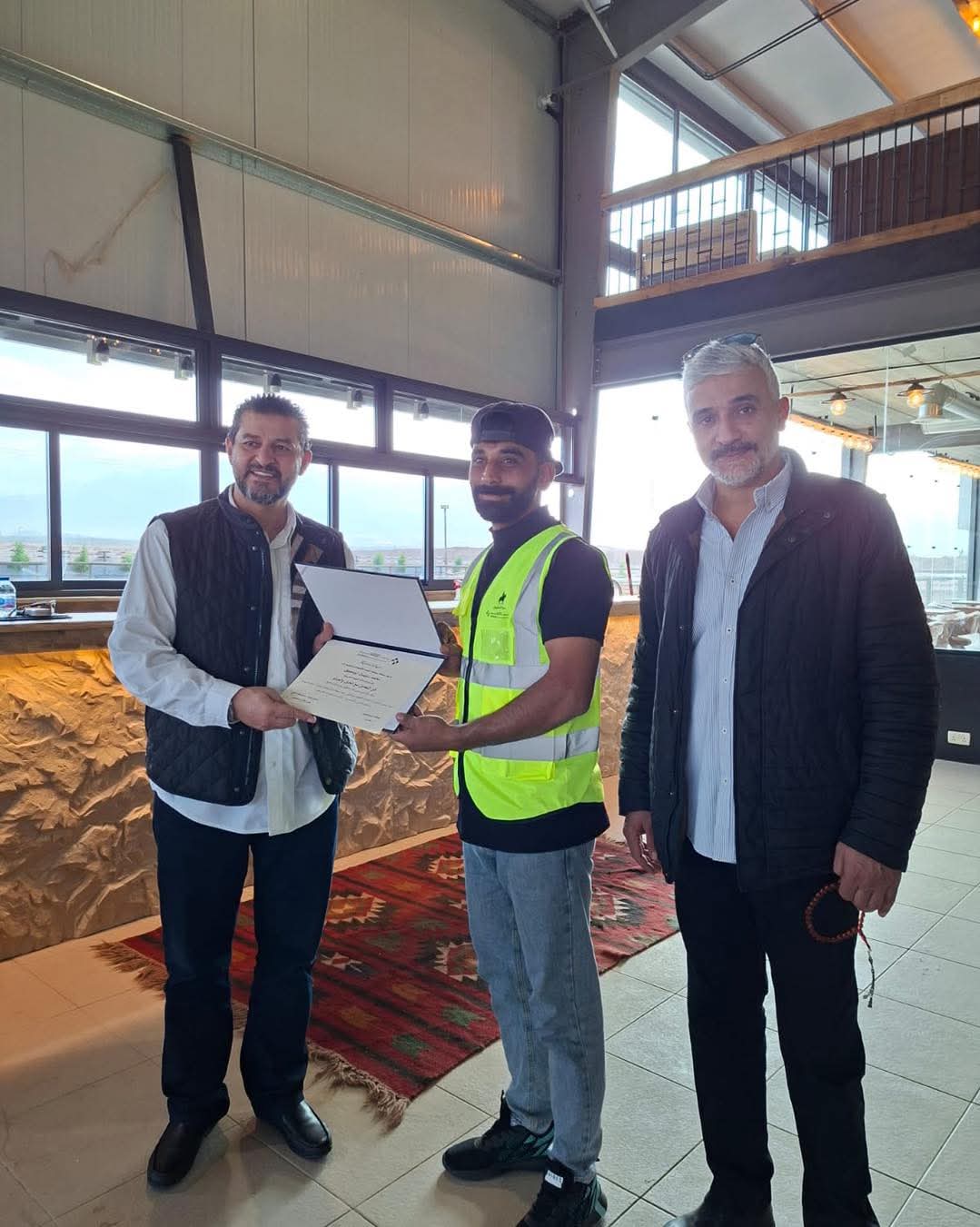 النابلسي يرعى اختتام برنامج تدريبي متخصص في فن التعامل مع الخيول والحذو في العقبة...صور