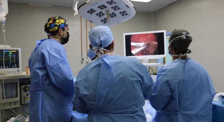 استئصال أكياس كلابية من رئتي طفل بمستشفى الجامعة الأردنية