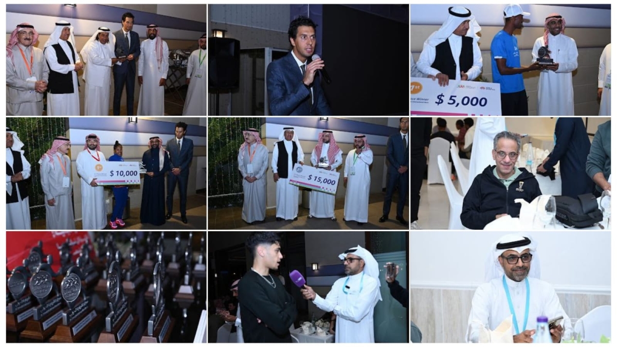 اللجنة العليا المنظمة لسباق الشرقية الدولي ( 27 )تكرّم الفائزين المحترفين بحضور قيادات الاتحادات الدوليه