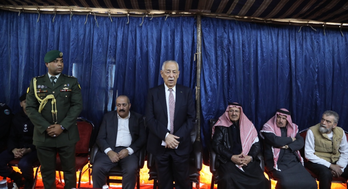 مندوبا عن الملك وولي العهد.. العيسوي يعزي الشلول والصبيحات والغزالي والعثمان..صور