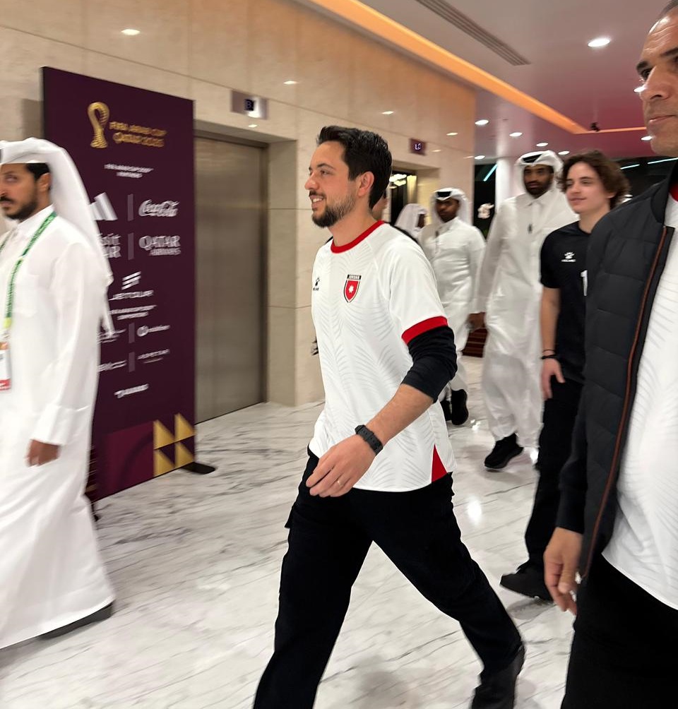بحضور ولي العهد.. الأردن يتأهل إلى نهائي كأس العرب