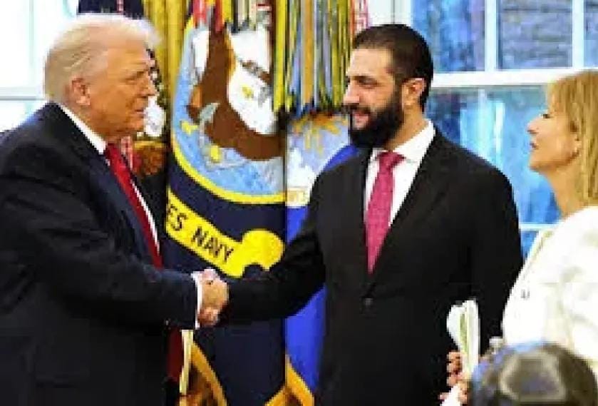 في خطوة غير مسبوقة.. الرئيس السوري يبعث ببرقية تعزية لترامب ويدين هجوم تدمر الذي أودى بحياة جنود أميركيين