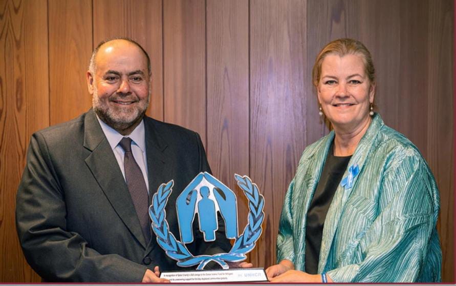 قطر الخيرية تتعهد بتقديم 10 ملايين دولار للصندوق الإسلامي العالمي للاجئين