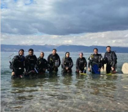 دراسة ميدانية للبيئة الفيزيائية لمواقع الغوص في العقبة