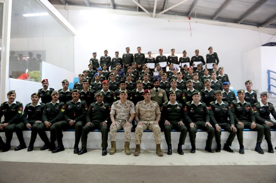 اختتام دورة الرياضة التأسيسية في مديرية الاتحاد الرياضي العسكري...صور