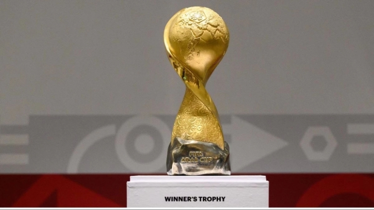 كأس العرب يزن 2.8 كيلوغرام من الذهب بقيمة 217 ألف دينار أردني