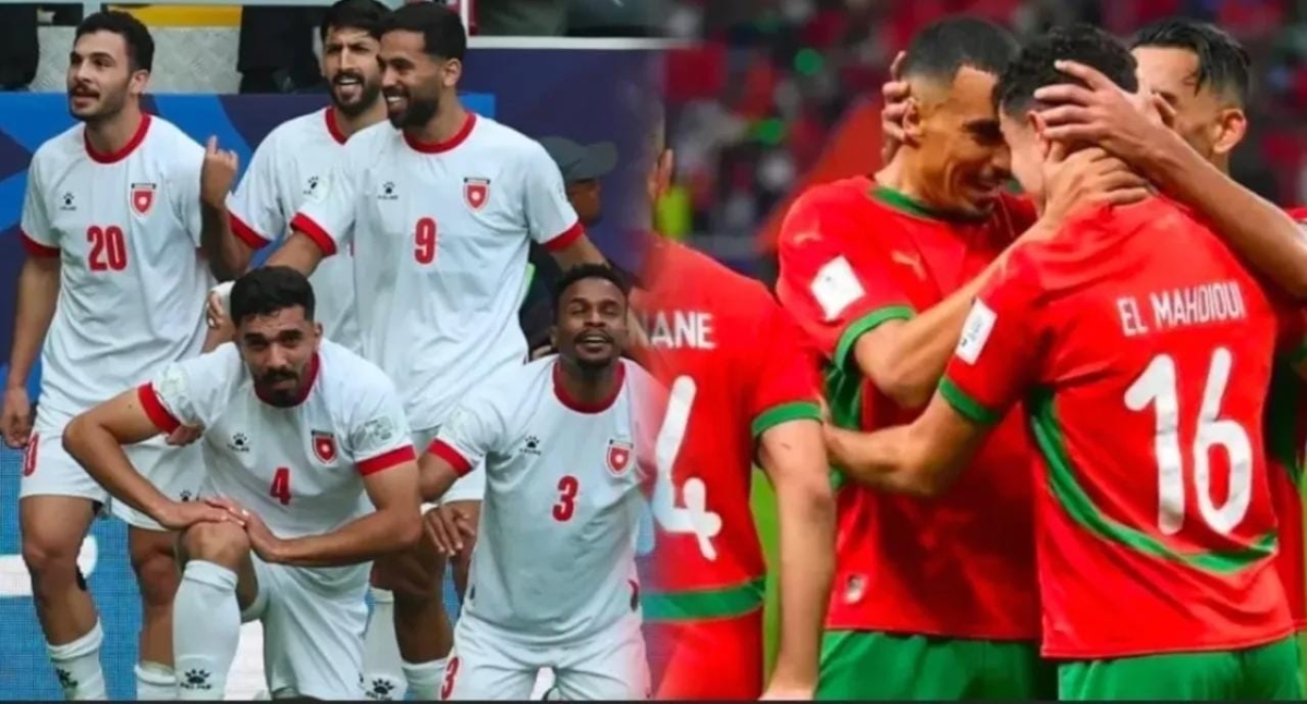 المنتخب المغربي يتقدم على النشامى بهدف(تحديث مستمر)