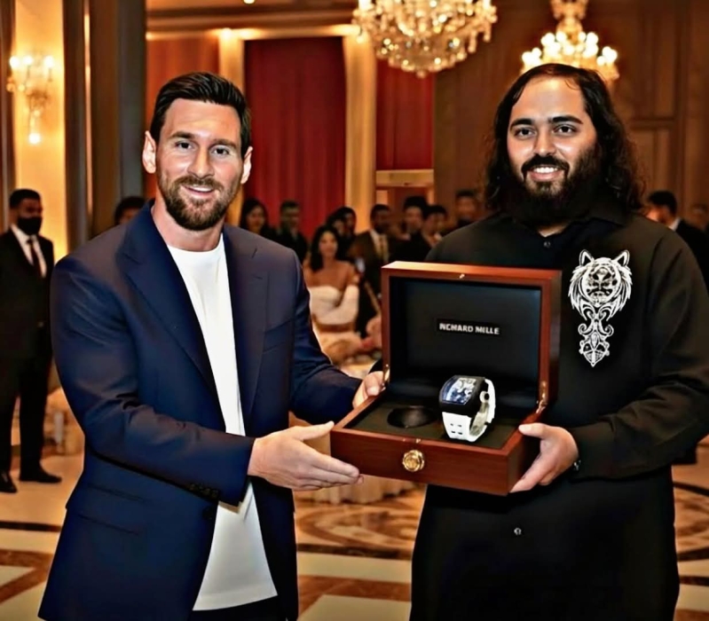 ليونيل ميسي يُكرَّم في الهند بطريقة استثنائية