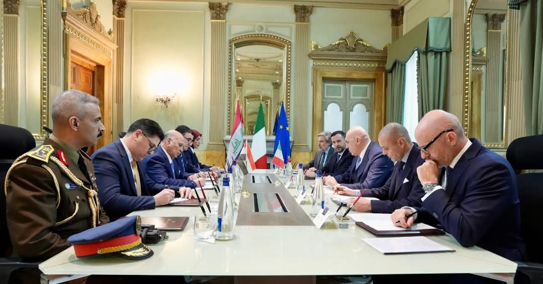 إيطاليا والعراق يبحثان تعزيز التعاون العسكري والأمني