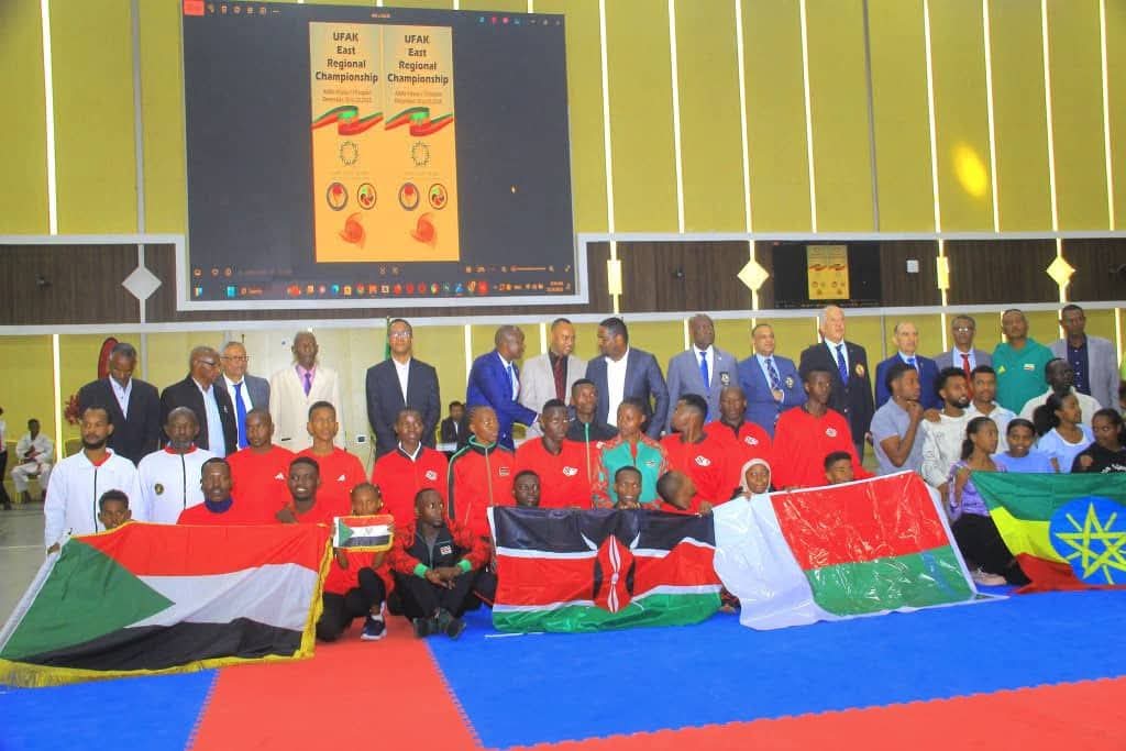 ميدالية ذهبية للسودان في بطولة شرق أفريقيا للكاراتيه