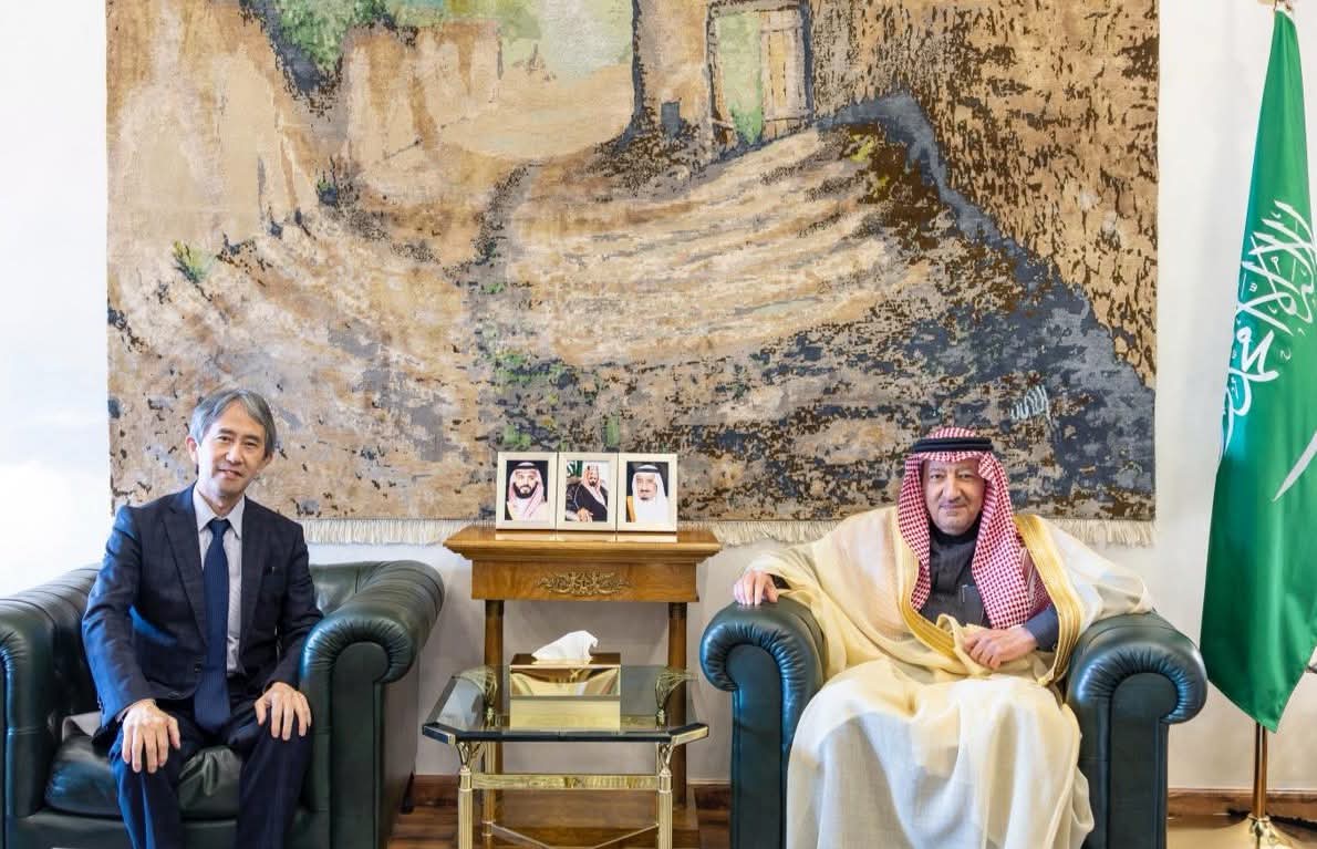 مباحثات سعودية يابانية لتعزيز العلاقات بين البلدين
