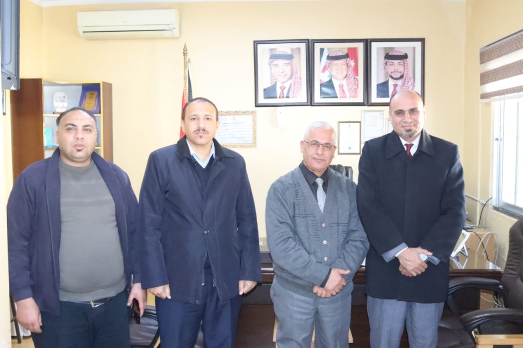 النعيمات يستقبل في مكتبه متصرف لواء الشوبك