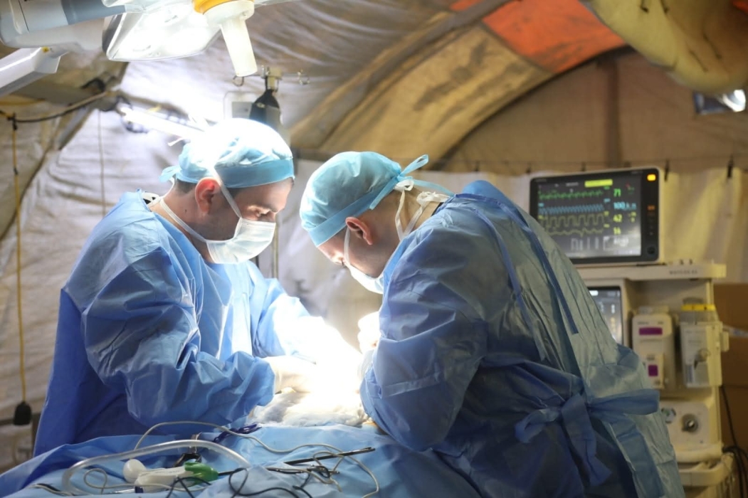 المستشفى الميداني الأردني غزة8 يُجري عملية جراحية نوعية ناجحة