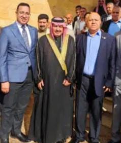 مستشار جلالة الملك لشؤون العشائر يزور دير علا ويلتقي مع وجهاء