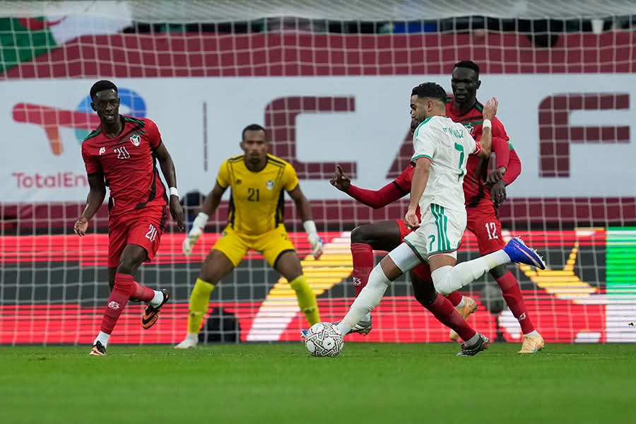 الجزائر تفوز على السودان 30 في كأس أمم إفريقيا بالمغرب