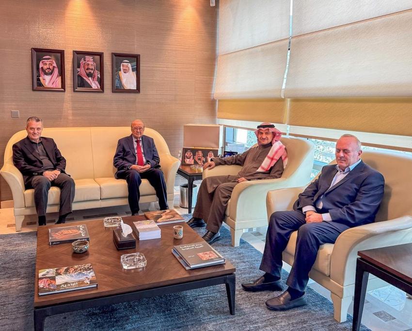 شيوخ الجربا في السفارة السعودية