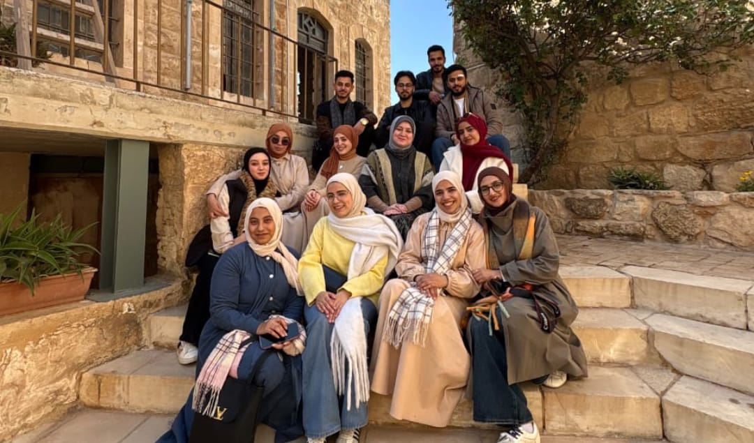 زيارة علمية لطلبة قسم هندسة العمارة بجامعة الزرقاء إلى عاصمة الفسيفساء