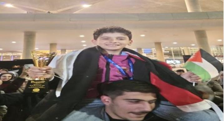 الطفل عبدالكريم قشطة يرفع اسم الأردن عاليا في المسابقة العالمية لذكاء الأرقام