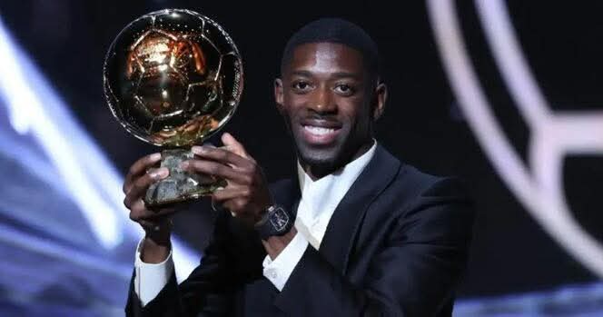 عرض بصري ضخم لتخليد انجاز ديمبيلي