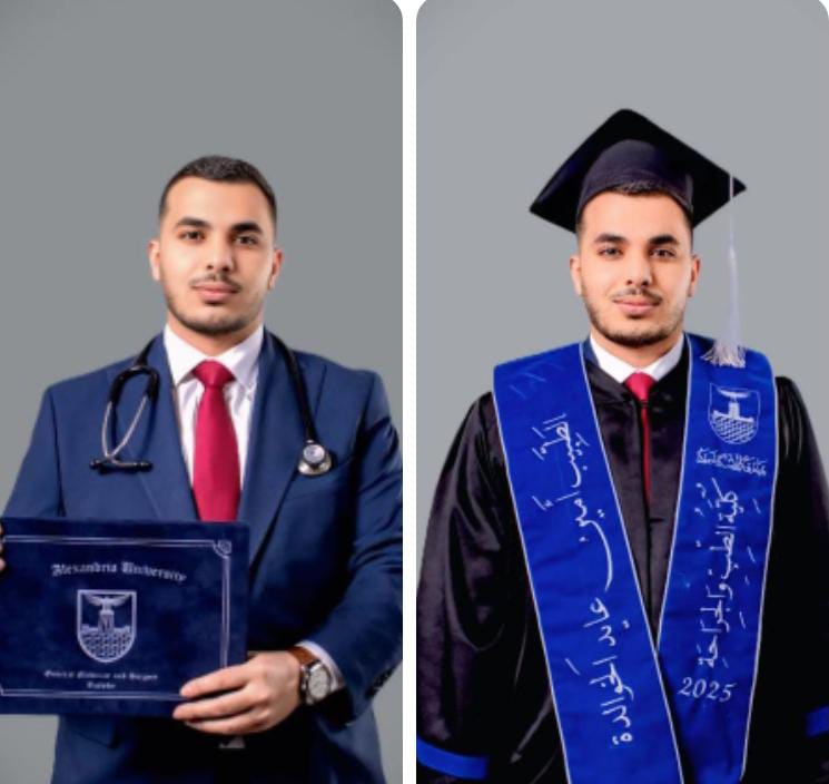 مرزوق أمين الخوالدة يهنئ بتخرج الدكتور أمين عايد الخوالدة من جامعة الإسكندرية