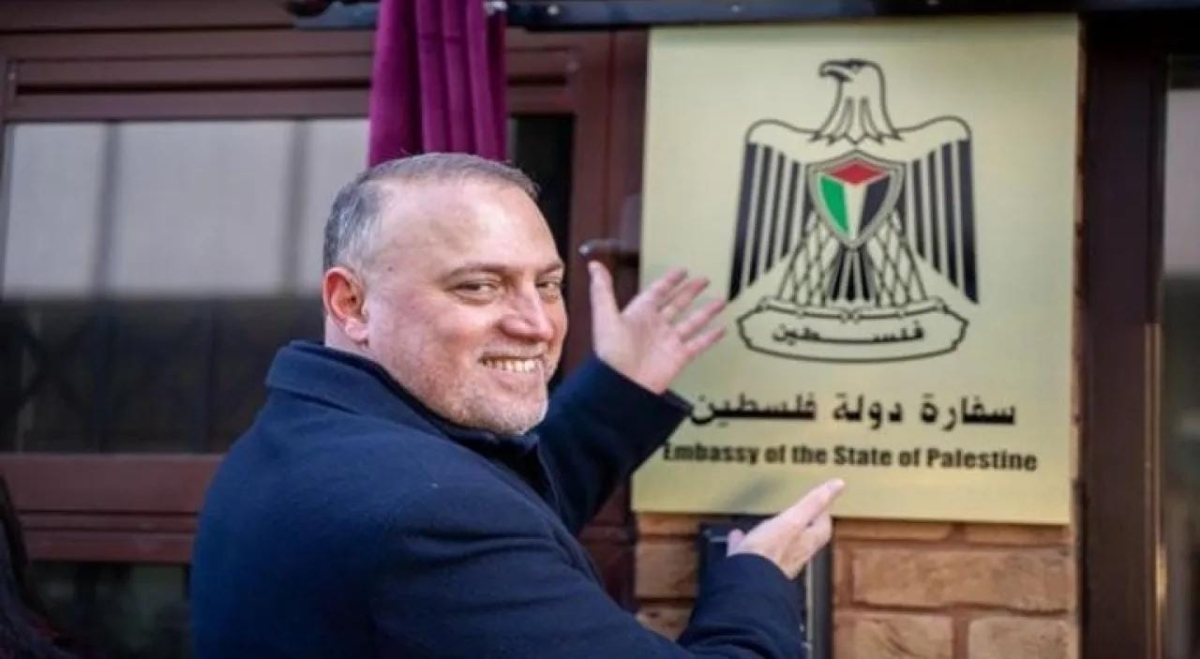 بصفة دبلوماسية وصلاحيات كاملة.. افتتاح سفارة فلسطين في لندن