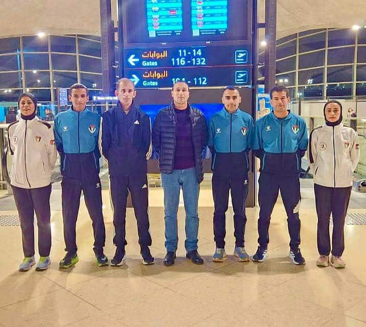 نشامى فريق الأمن العام لاختراق الضاحية يغادرون للمشاركة في ماراثون مصر الدولي.