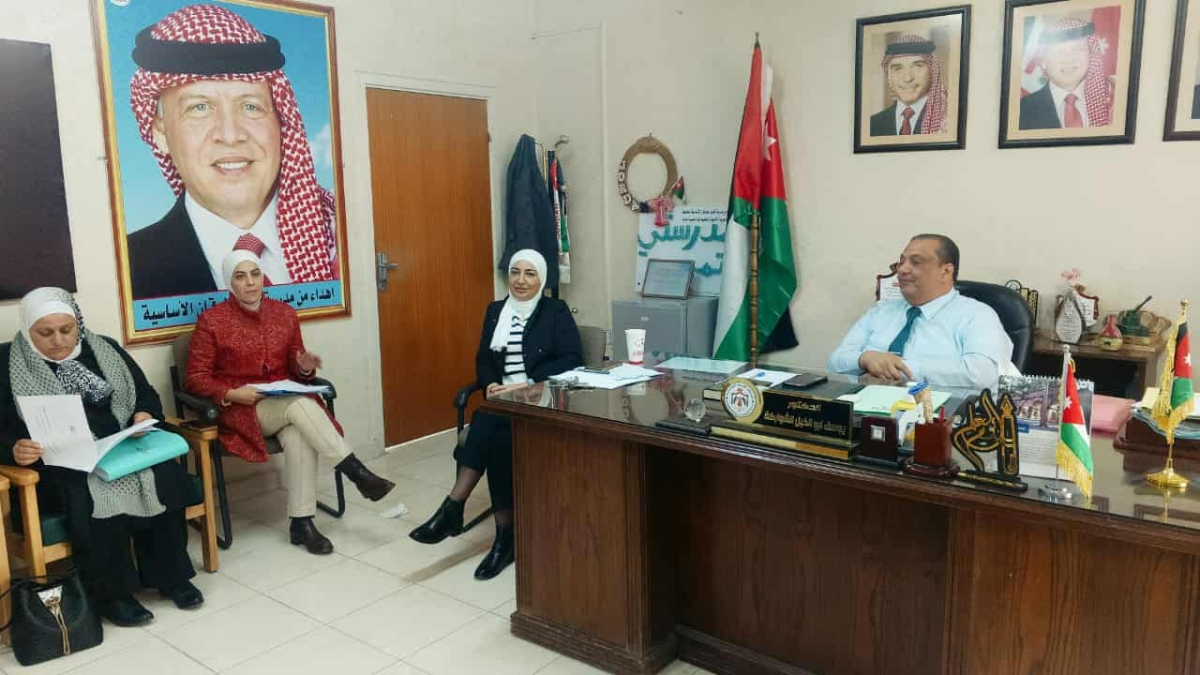 تربية مادبا تناقش الخطة الاجرائية لتنفيذ توصيات تقرير توجيه السياسات