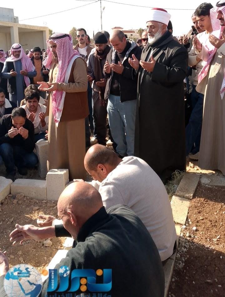 قبيلة بني صخر تشييع جثمان العقيد القاضي العسكري موفق عيد الجبور في الموقر  صور وفيديو
