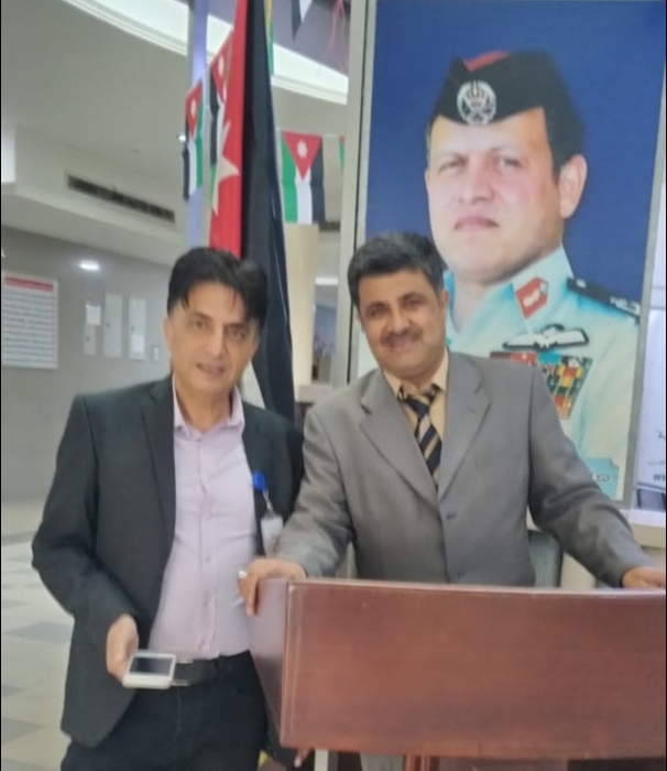 الخطاطبة يهنئ شويات بالترفيع