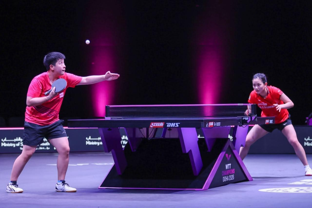 انطلاقة قوية لمنافسات بطولة قطر الدولية المجمعة لكرة الطاولة