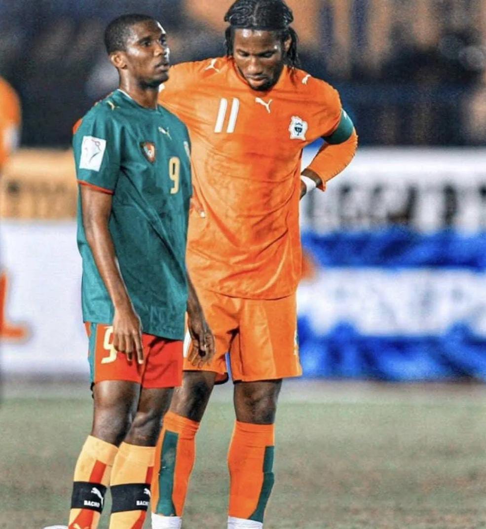 إيتو ودروغبا.. أسطورتان خلّدتا اسميهما في تاريخ الكرة الأفريقية والعالمية