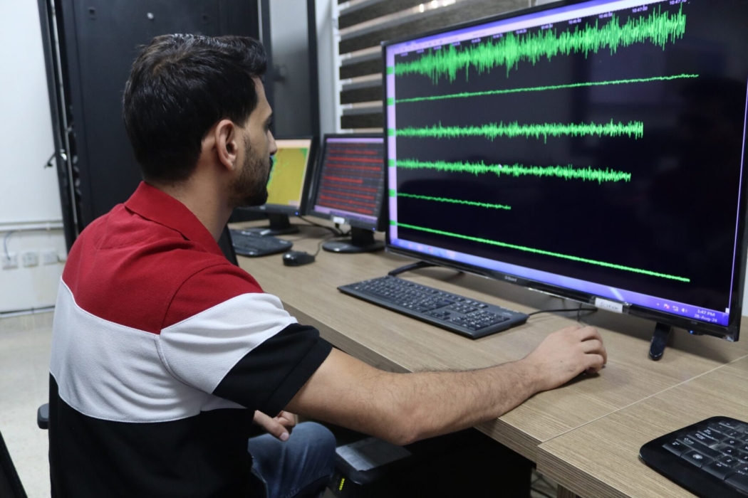 الزلازل الأردني يسجل 106 زلازل محلية و618 إقليميا خلال 2025