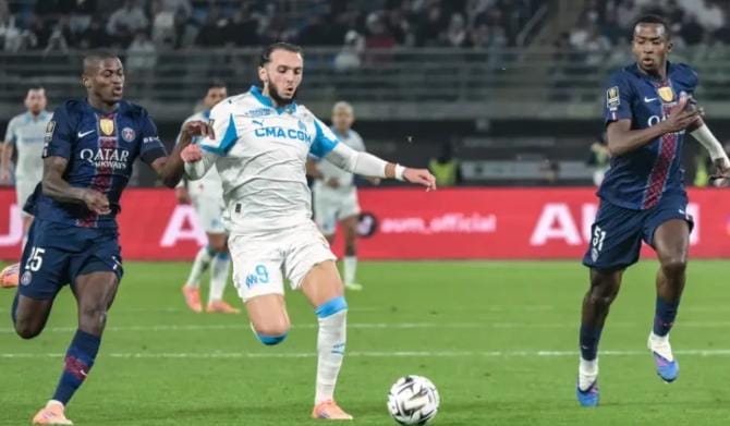 بسيناريو درامي.. سان جيرمان بطلًا للسوبر الفرنسي على حساب مارسيليا