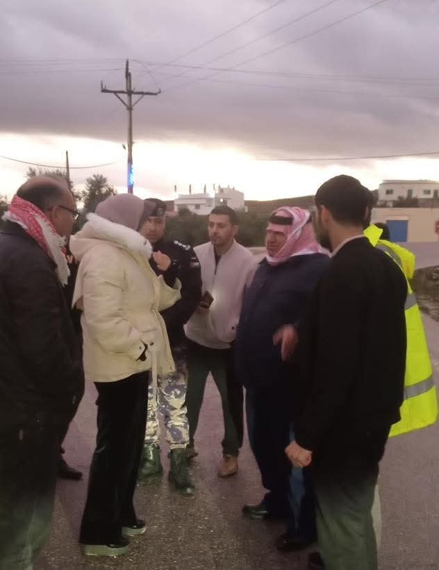 محافظ المفرق يتفقد جاهزية بلدية رحاب لمواجهة الظروف الجوية